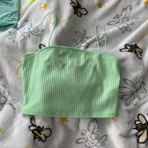 Forever 21 cropped ribbed cami